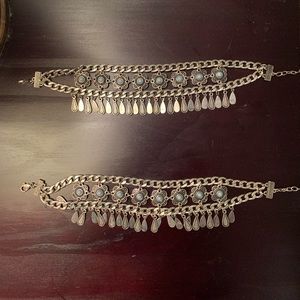 Boho ankle bracelets